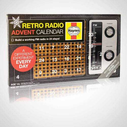 Bild von Eight Innovation Haynes Retro Radio Advent Calendar