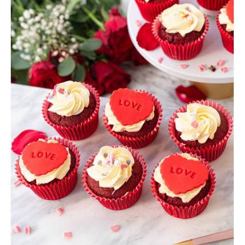 Bild von Sent With Love Cupcakes – Cupcake Delivery – Send Cupcakes – Cupcakes Order Online – Send Cupcakes Online
