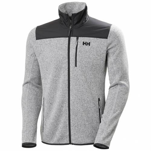 Bild von Helly Hansen Men’s Varde Knitted Textured Fleece Jacket Grey