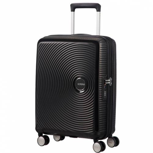 Bild von American Tourister Soundbox 55cm 4-Wheel Expandable Cabin Case – Bass Black