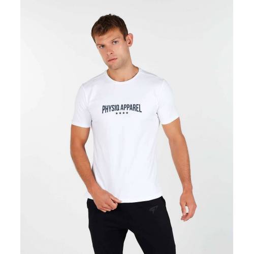 Bild von Physiq Apparel Established TShirt – White – male