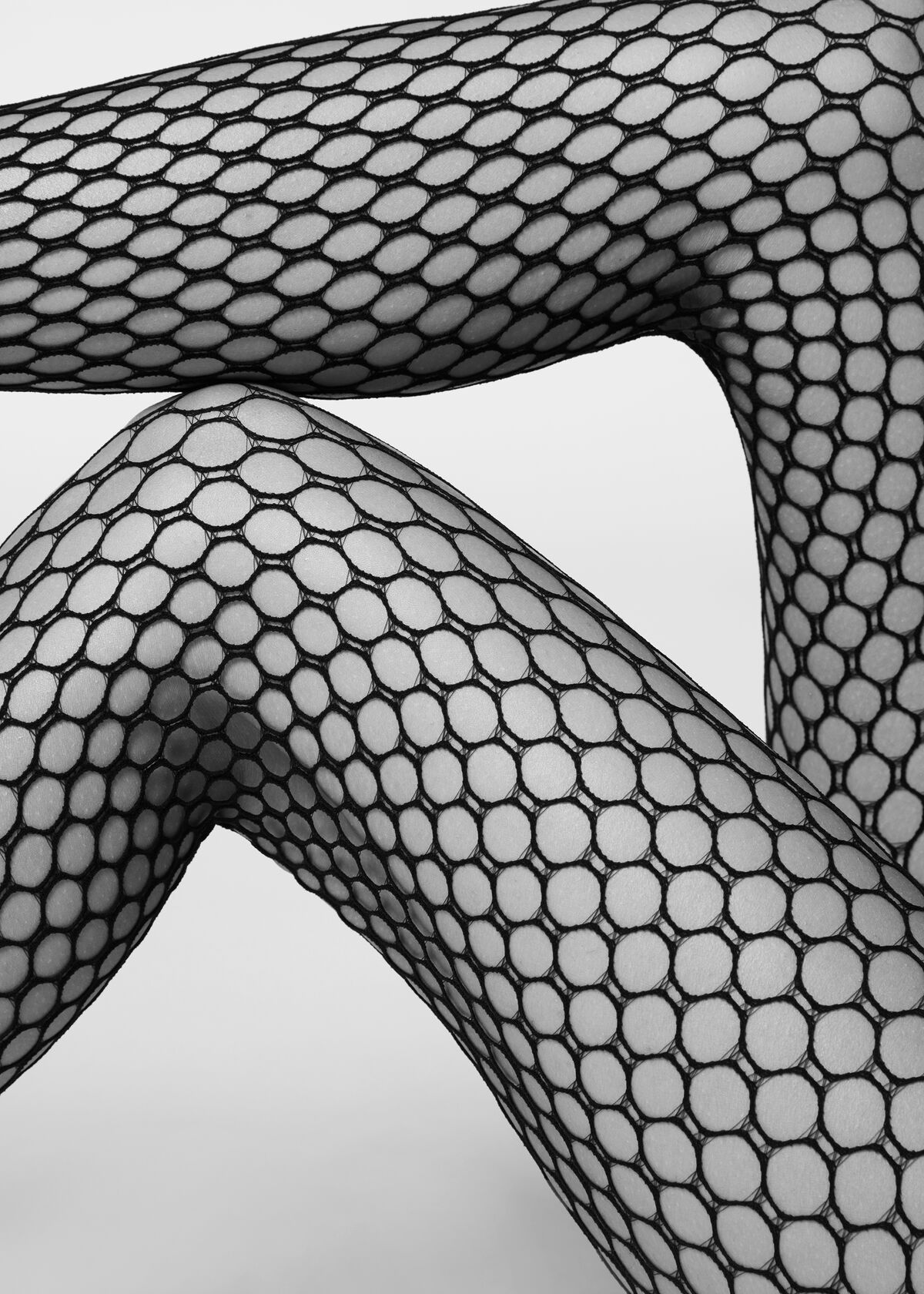 Bild von Calzedonia Beehive Patterned Fishnet Tights Woman Black